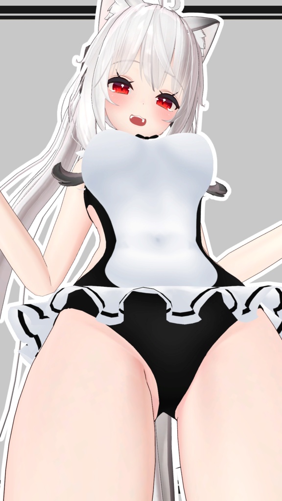 【舞夜用】メイド水着 / Maid Swimsuit for Maya