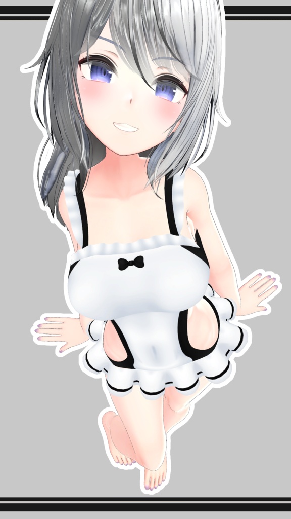 【モフィラ用】メイド水着 / Maid Swimsuit for Mophira