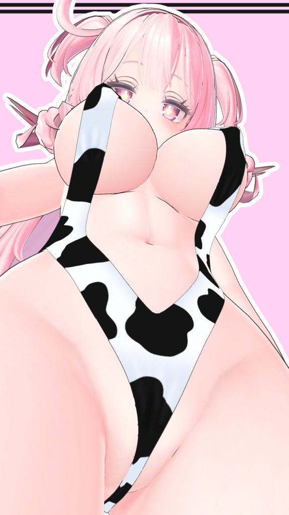 【セレスティア用】Center Cutout Swimsuit for Selestia