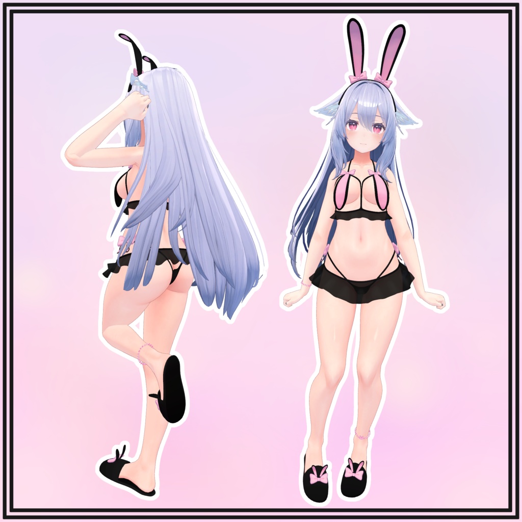 【桔梗用】Bunny Ear Lingerie for Kikyo
