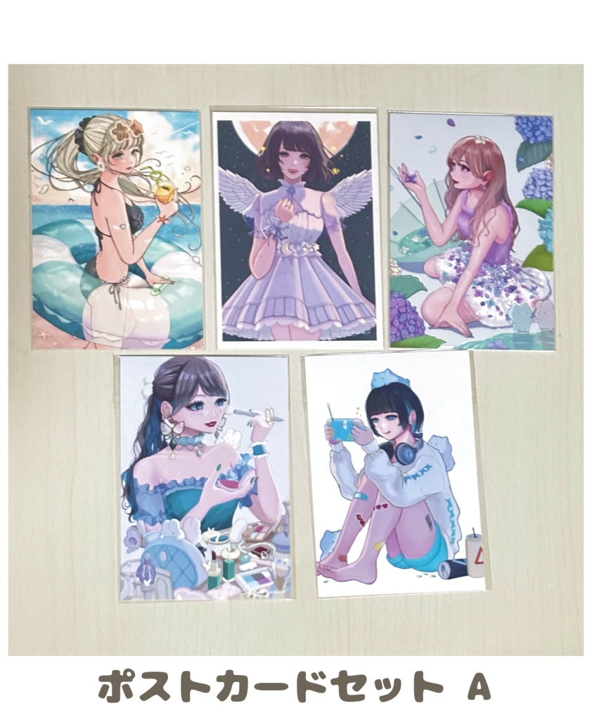 ポストカードセット 4種