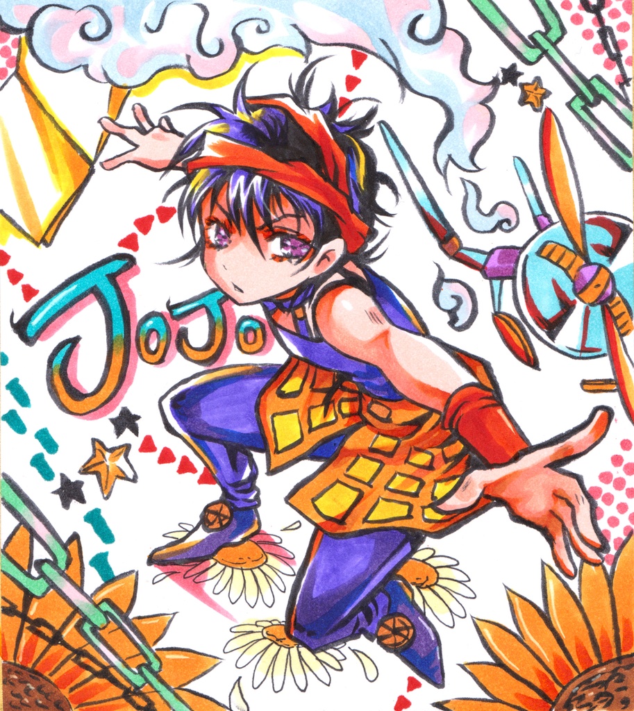 【華】イラストオーダー(小色紙)