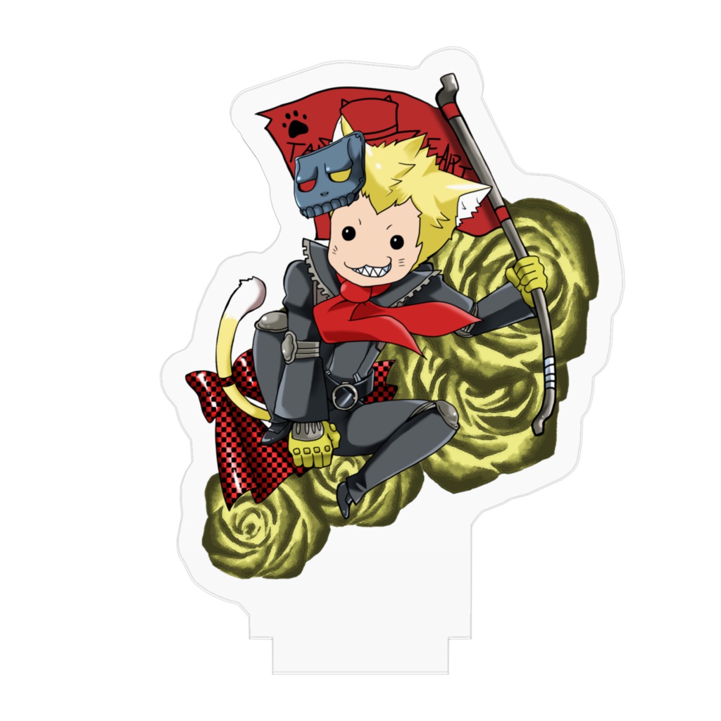 ペルソナ5 にゃんこスカルアクリルスタンド