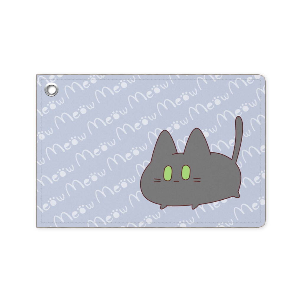 パスケース:Meow ブラック