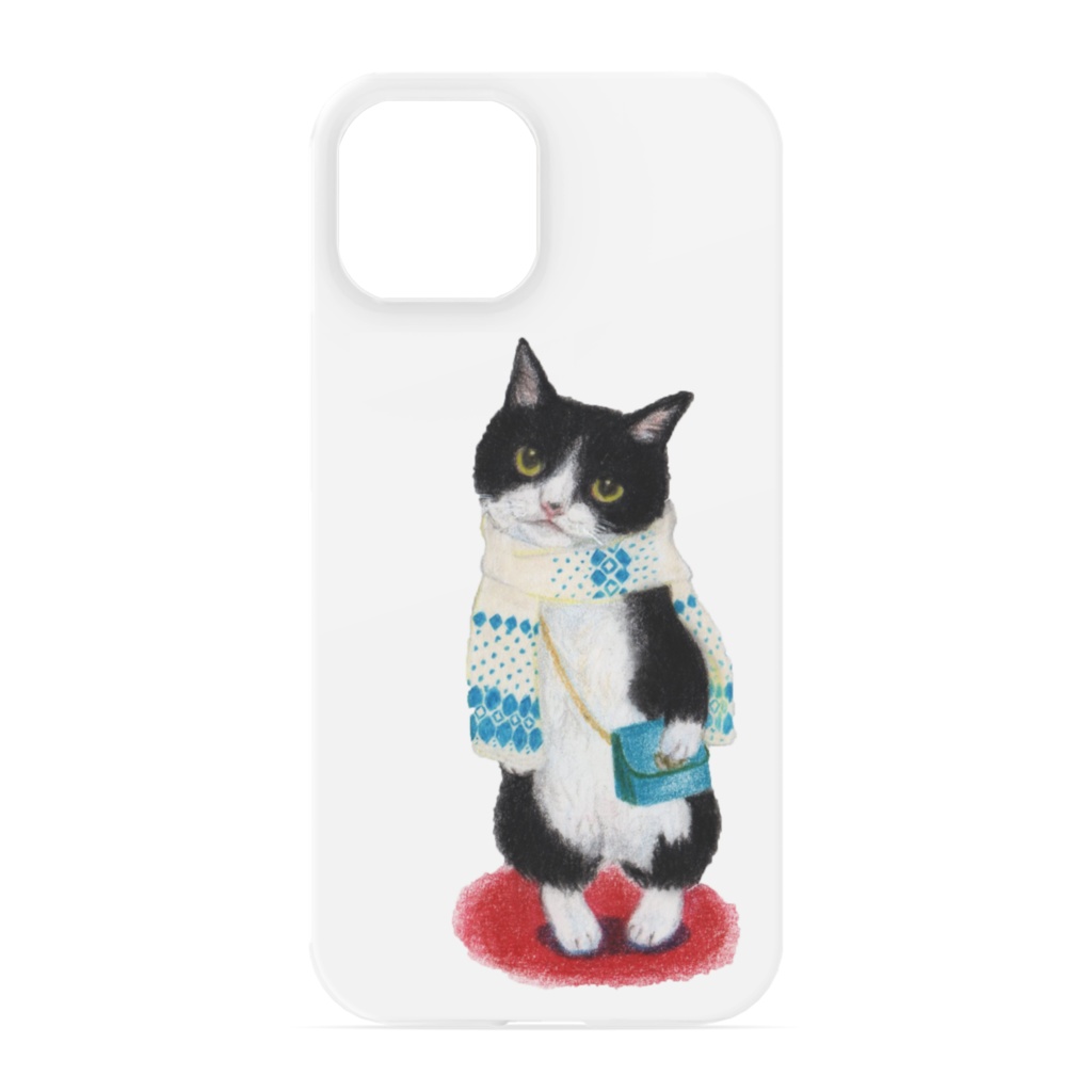 【iPhoneスマホカバー】猫「どんぐりくん」
