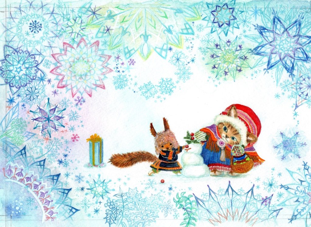 【マスキングテープ】北の森のどうぶつたち