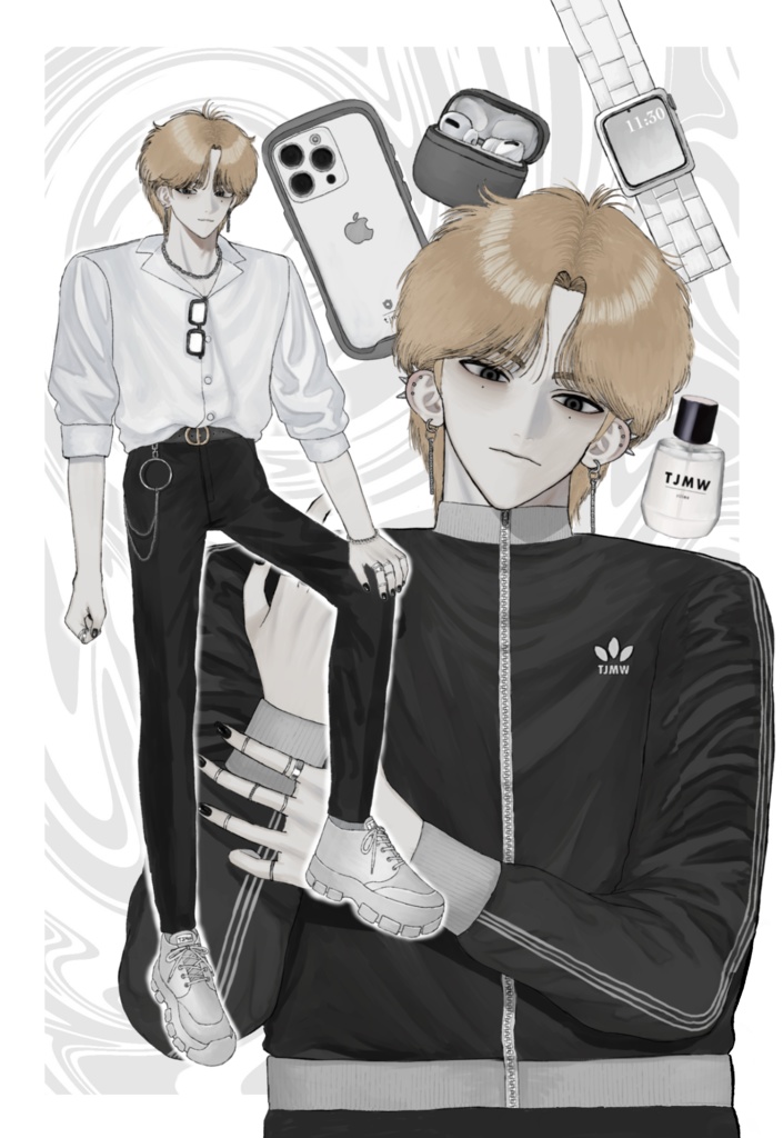 ポストカードB 露々(ろろ)くん