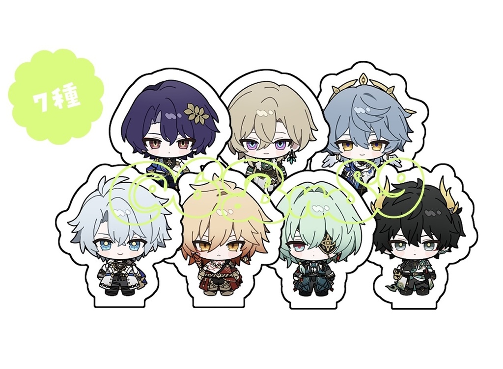 【非公式】ブロックアクリルスタンド