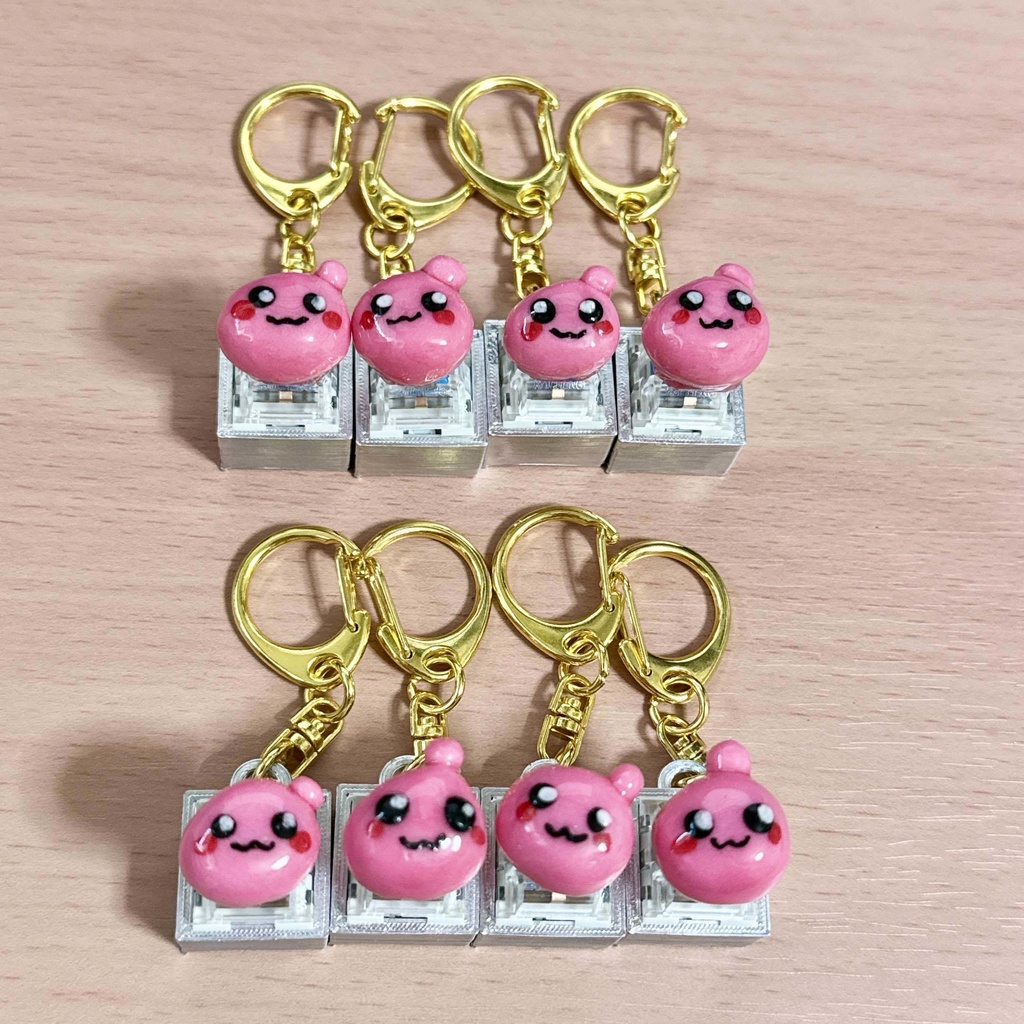 【/organize5新作!】ポリンのキースイッチ【ハンドメイド】