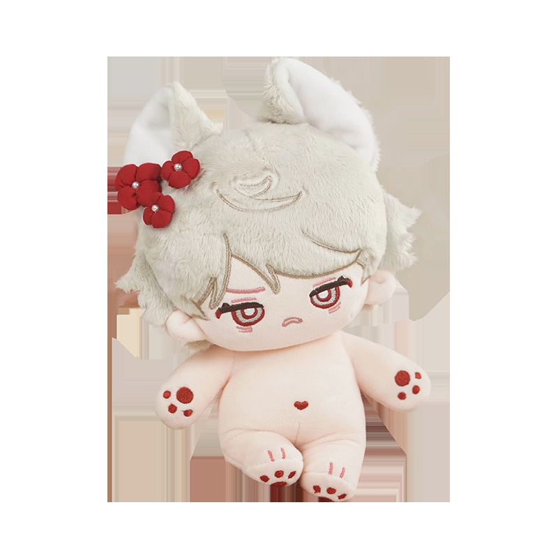 デザート 20cm 着せ替えぬいぐるみ 無属性 獣耳付け男の子 着せ替え人形 綿人形 コットンドール キャラクターぬいぐるみ cotton doll