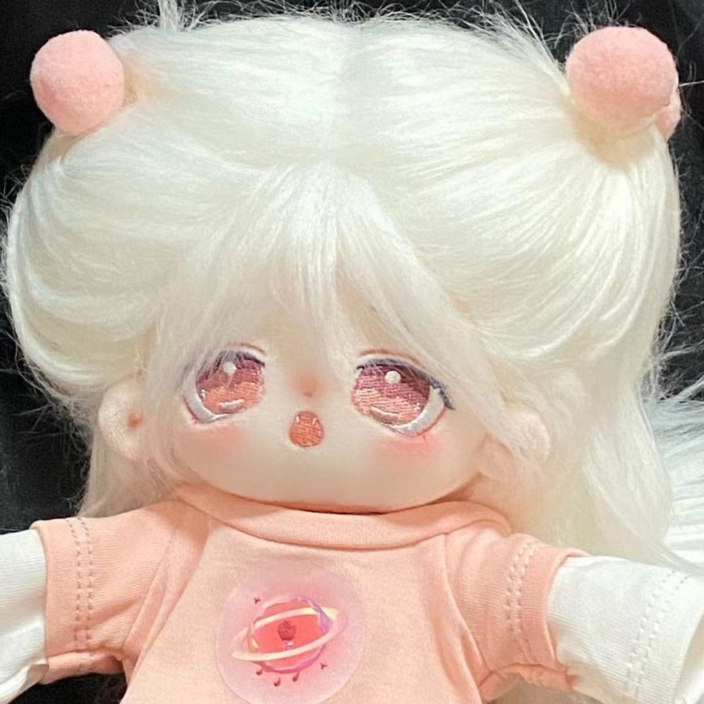 フウ 無属性 ぬいぐるみ 20cm 30cm着せ替えぬいぐるみ 白髪の赤い目女の子 着せ替え人形 綿人形 コットンドール