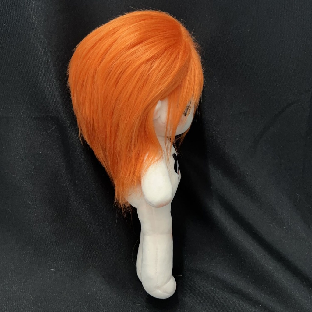 長い脚 25cm 着せ替えぬいぐるみ 無属性 ぬいぐるみ 小詭橘 獣耳付け女の子 オレンジ色の髪黒い瞳着せ替え人形 綿人形 コットンドール キャラクターぬいぐるみ