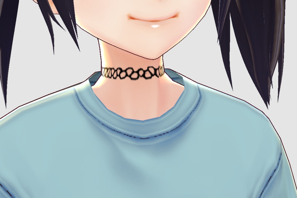 90's Style Tattoo Choker - Pink and Black Versions