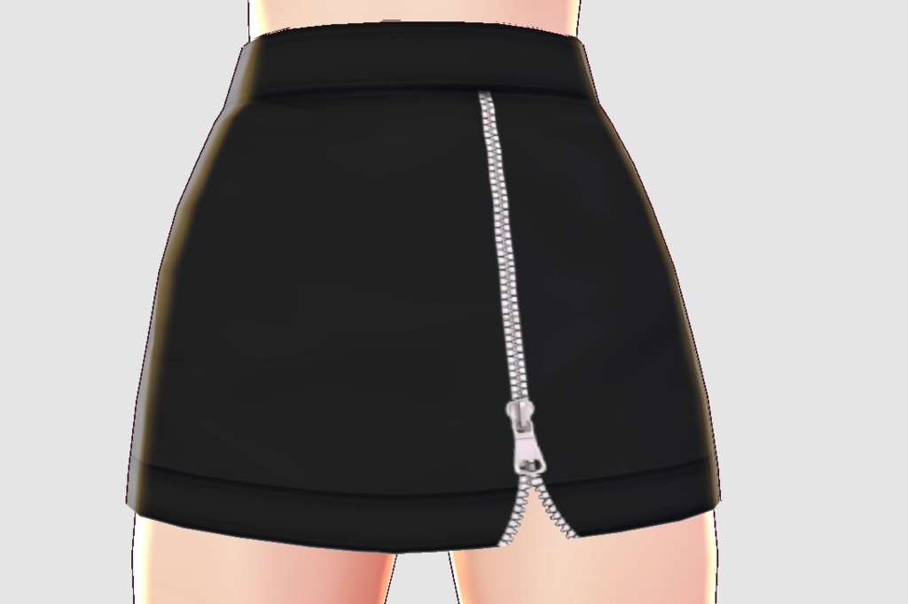 Crop Hoodie, Bralette, and Zipper Skirt Outfit Set