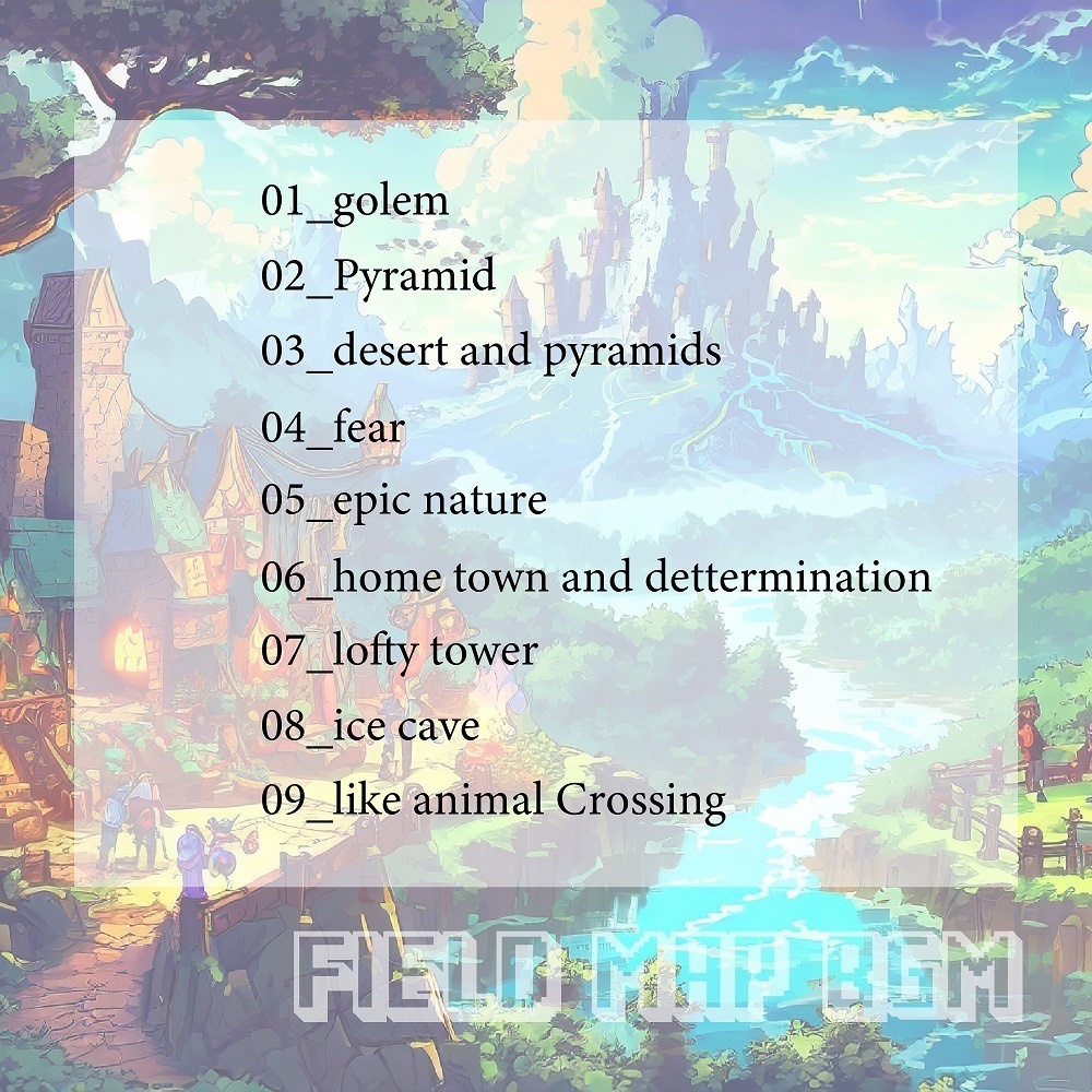 どこでも使えるBGM素材集 VOL.3 ゲームマップ