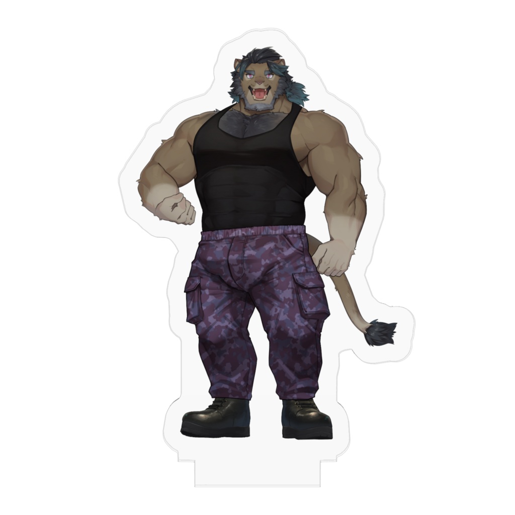 遊神ユージの立ち絵のアクリルスタンド