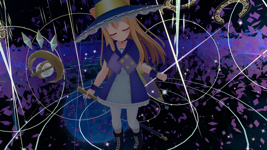 VRChat用魔法Particle「エンチャント:ステラドリズル」