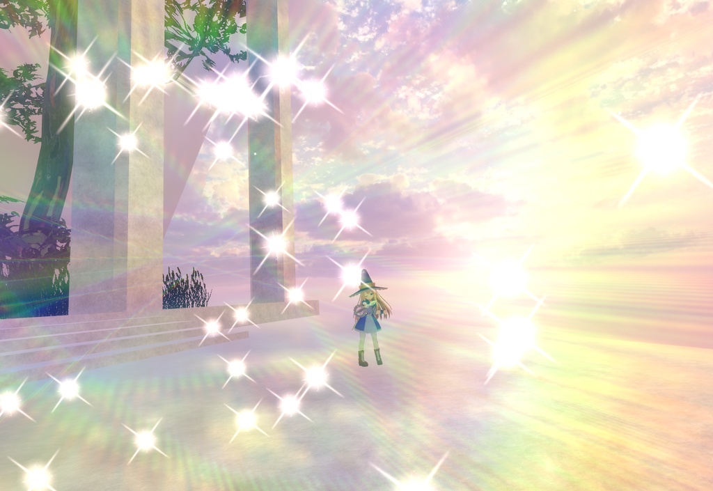 VRChat用魔法Particle「マルチエレメンタリー」セット