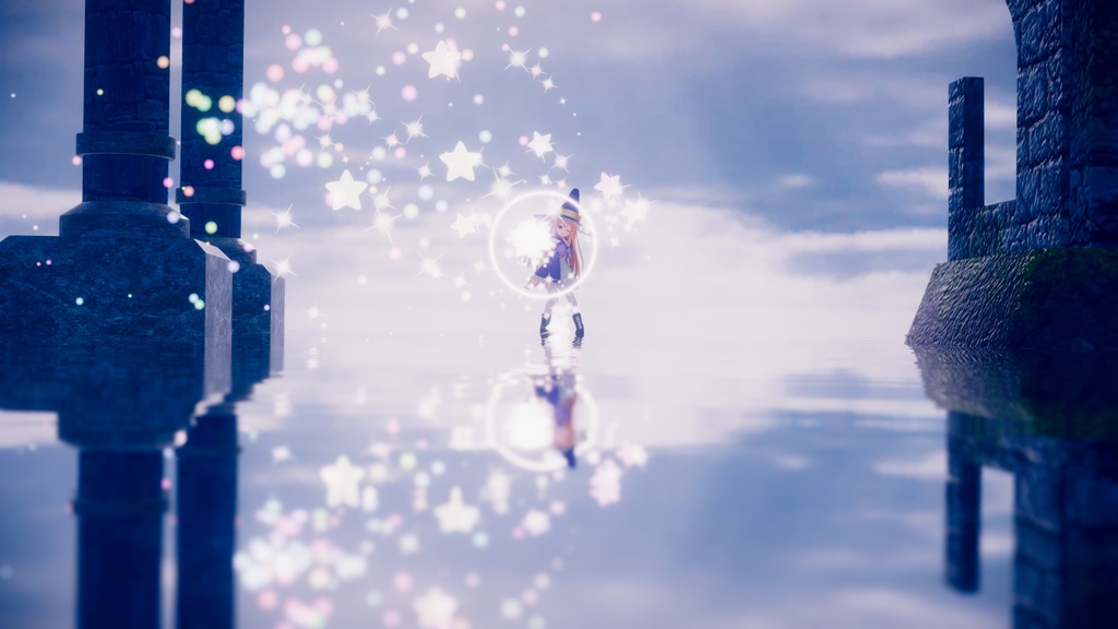 VRChat用魔法Particle「MilkyWay」セット