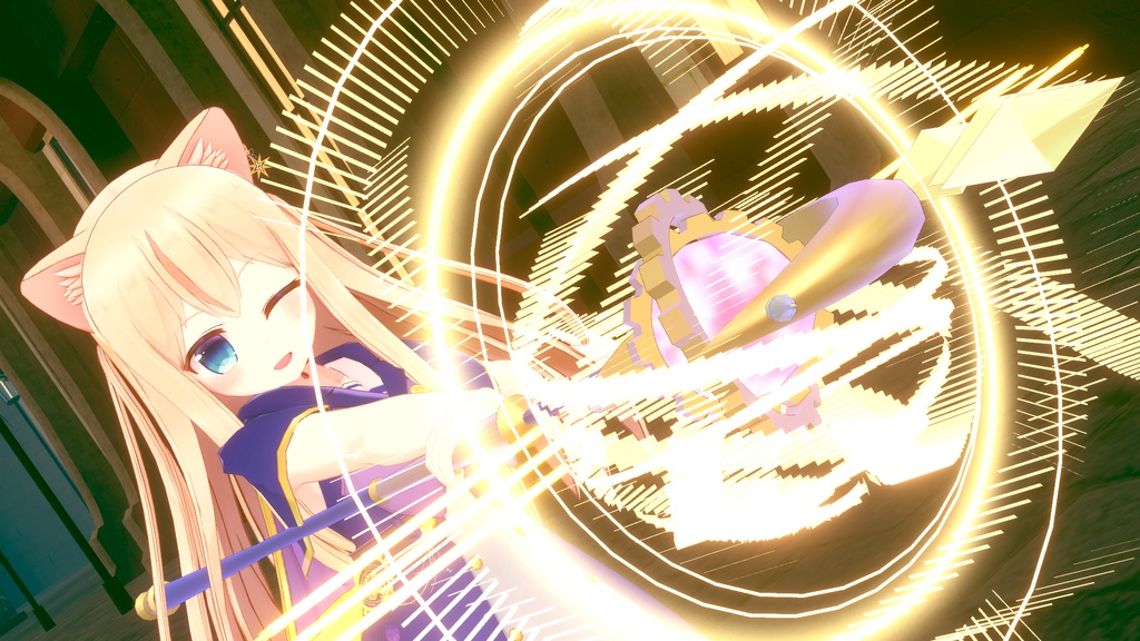 VRChat用魔法Particle「グラントヴィガー」セット