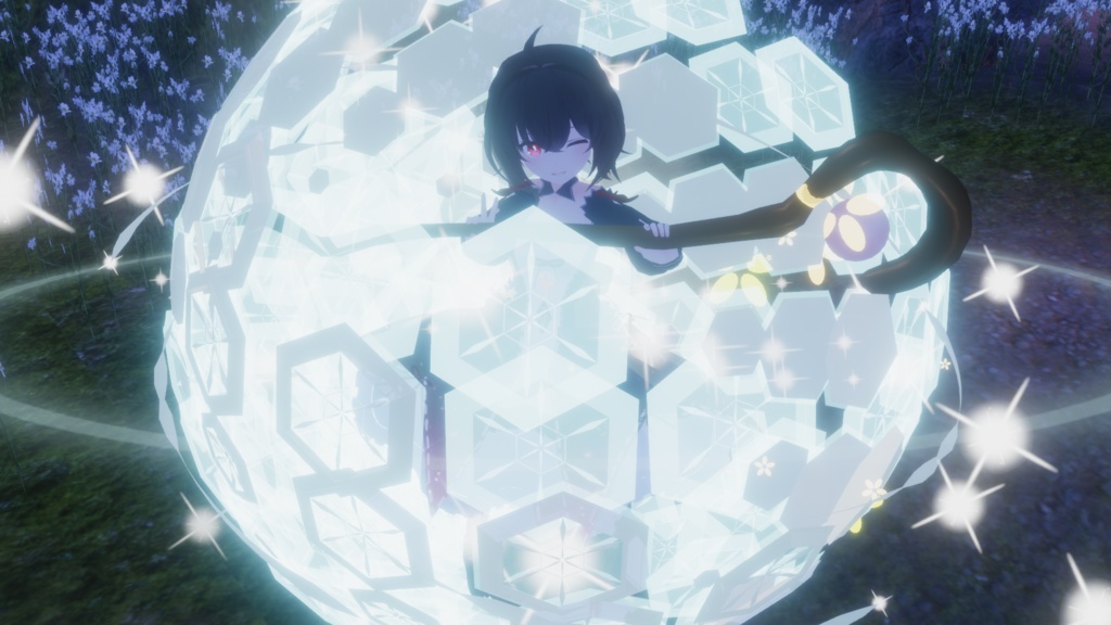 VRChat用魔法Particle「グラントヴィガー」セット