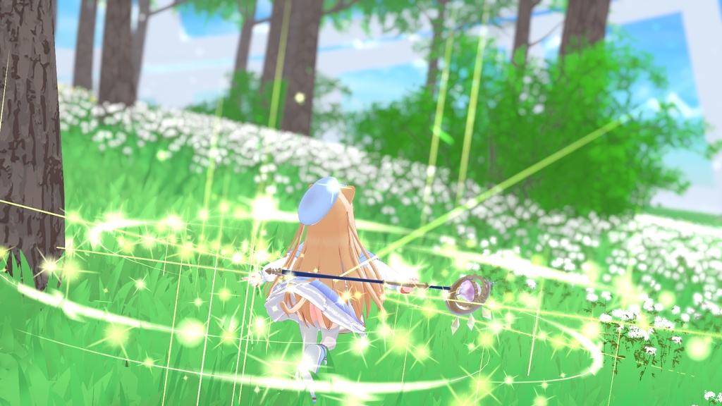 VRChat用魔法Particle「グラントヴィガー」セット
