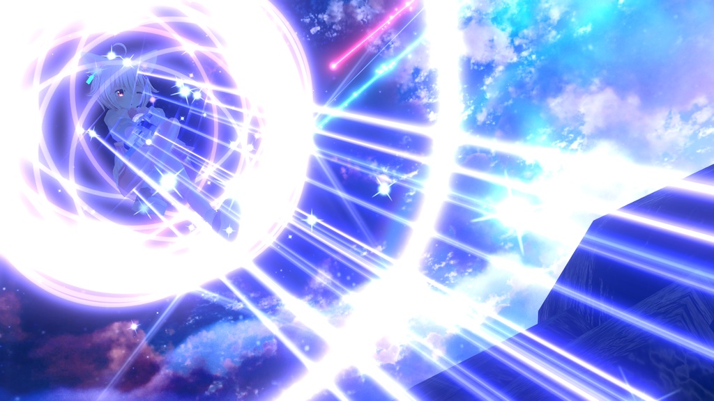 VRChat用魔法Particle 魔導銃「ShootingStar」セット