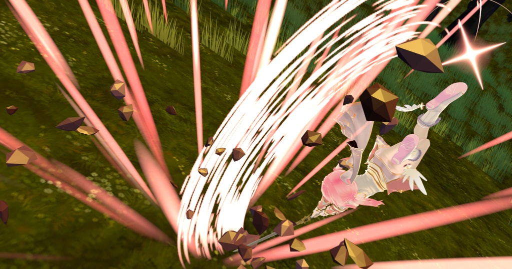 VRChat用魔法(?)プチセット「AplilPhysics」