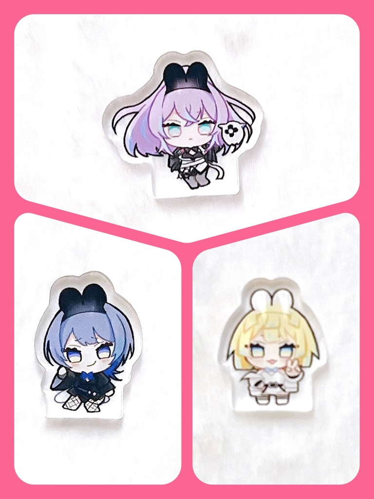 WHB scream3人娘自立アクスタ
