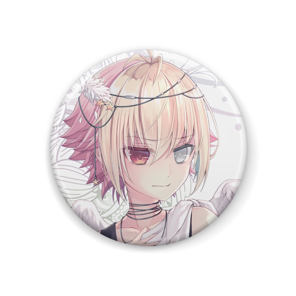 缶バッジ☆かの(冬)