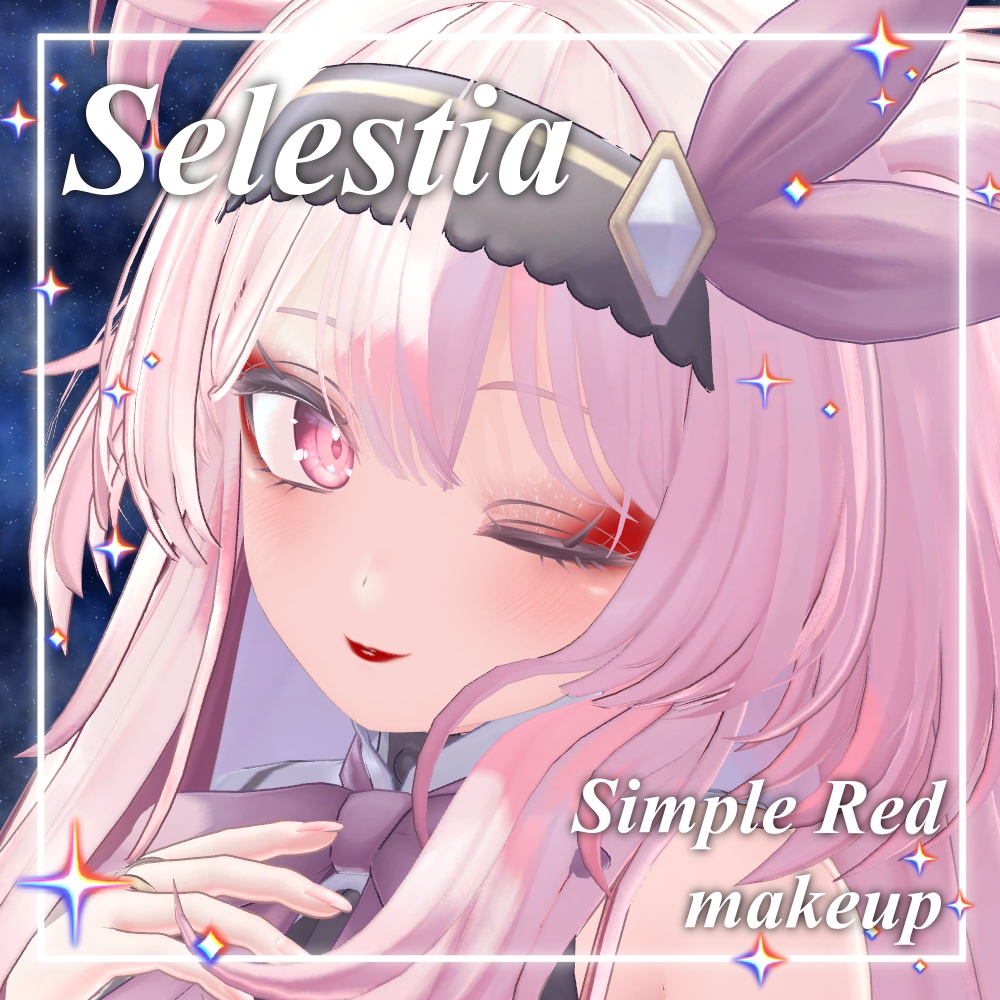[Selestia] Simple Red Makeup