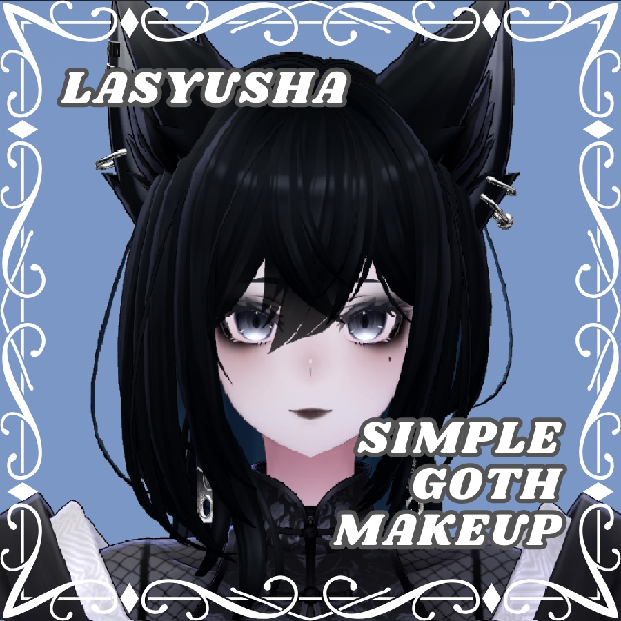 [Lasyusha] Simple Goth Makeup