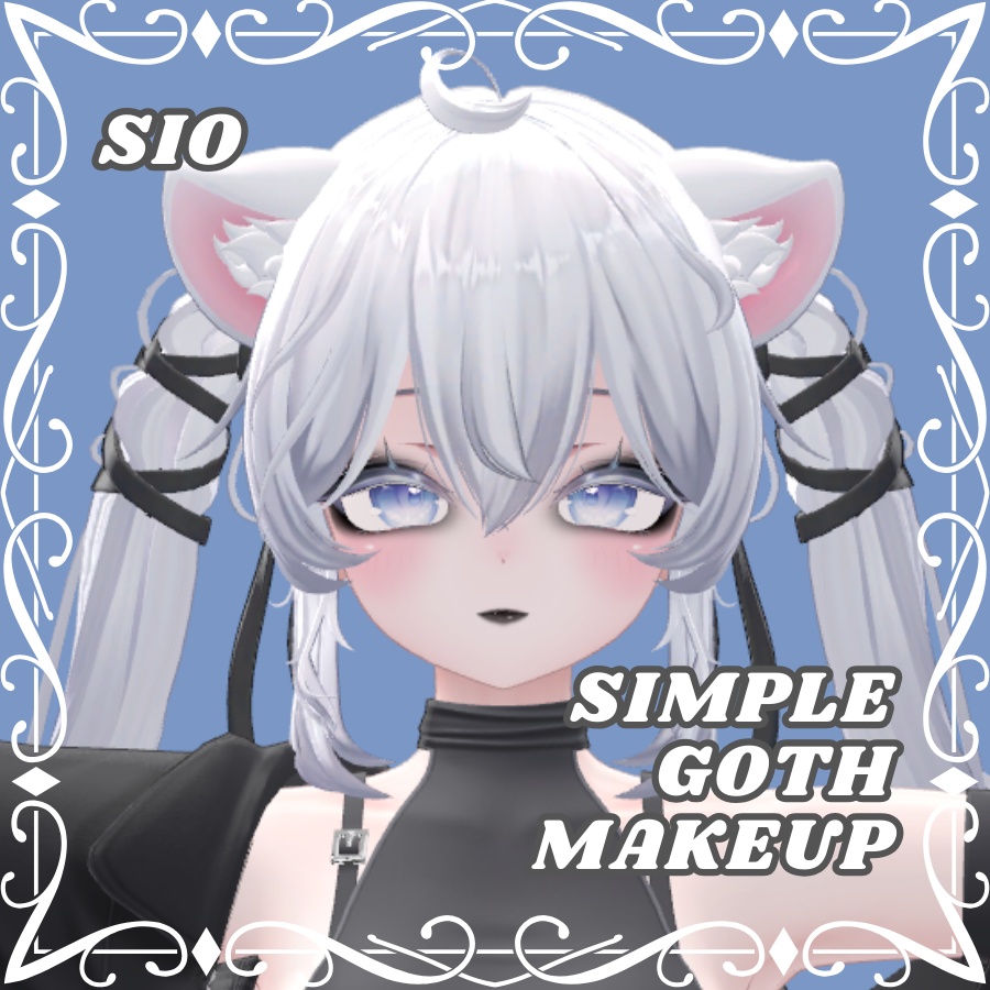 [Sio ver 2.0] Simple Goth Makeup