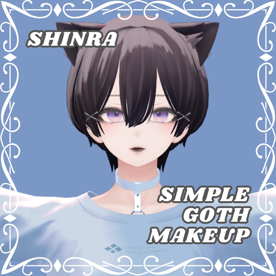 [Shinra] Simple Goth Makeup