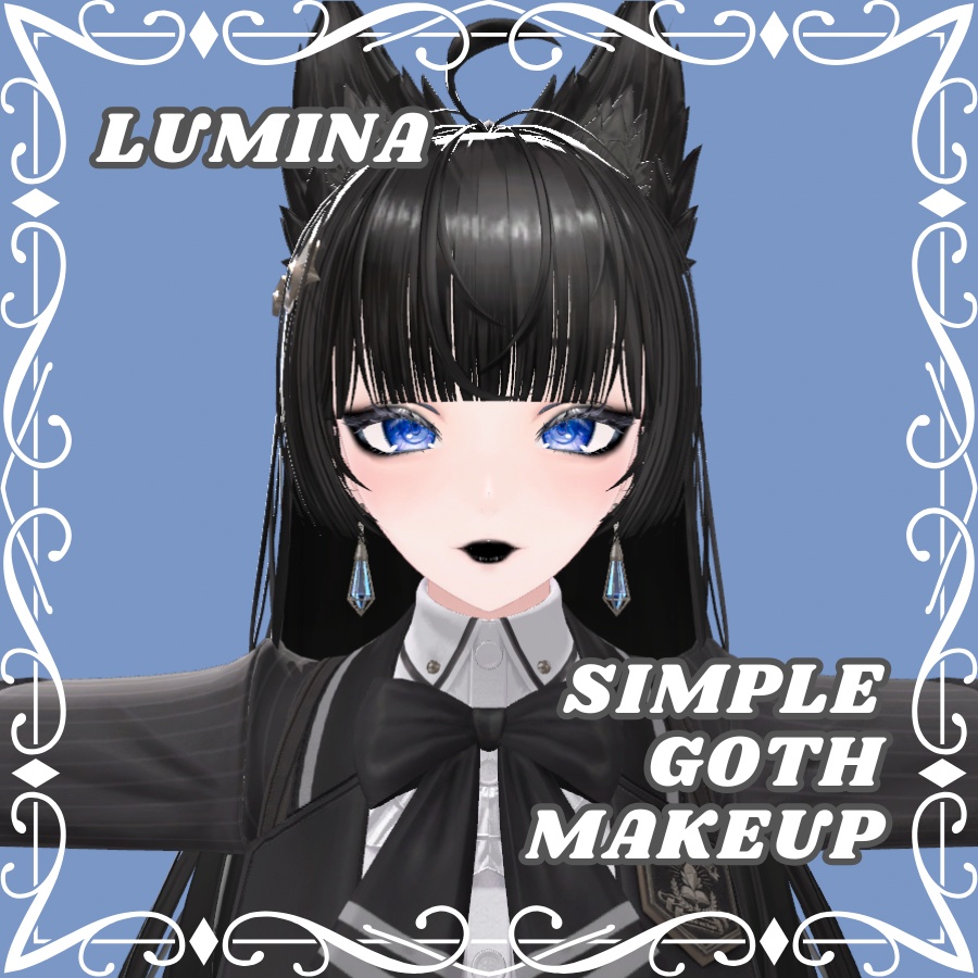 [Lumina] Simple Goth Makeup