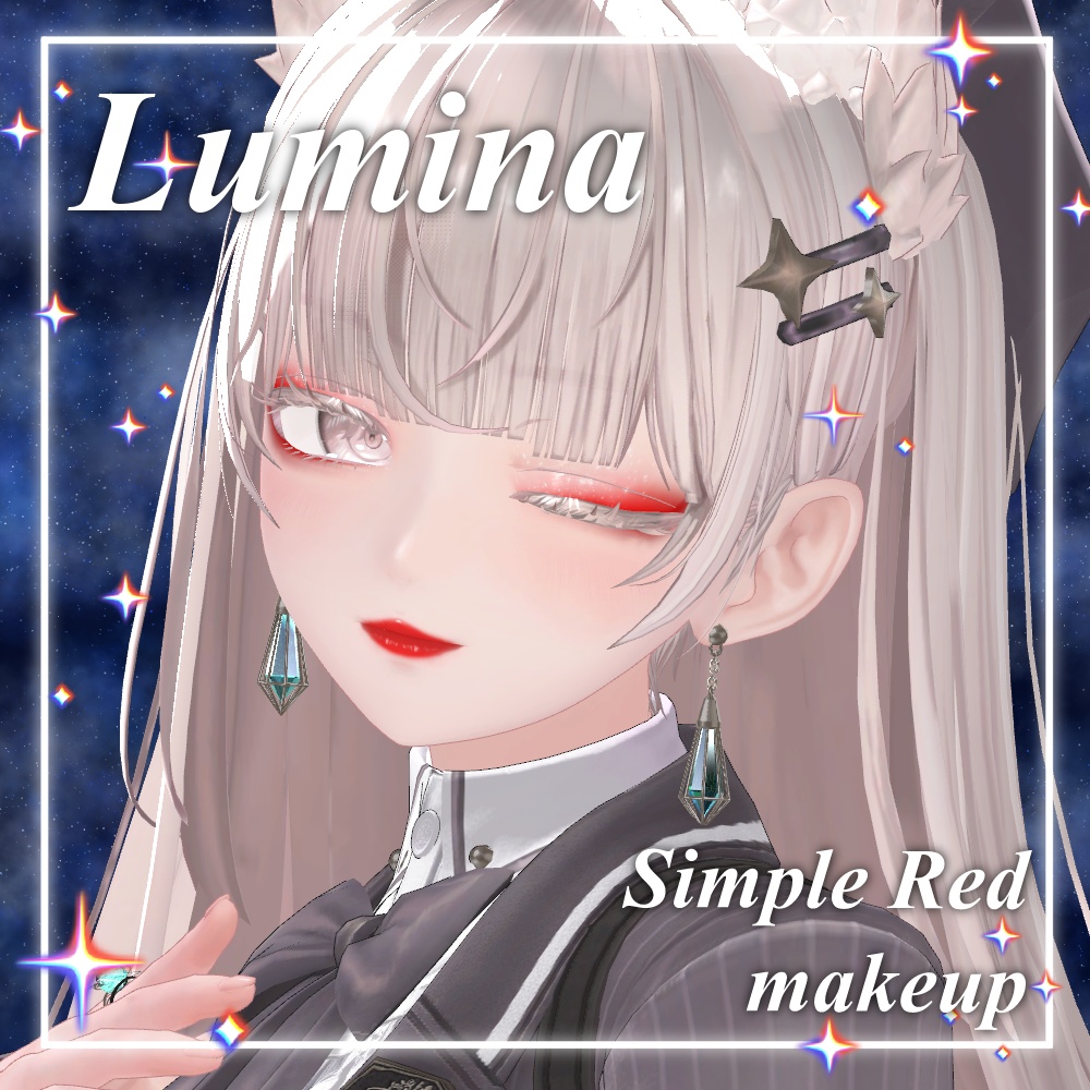 [Lumina] Simple Red Makeup
