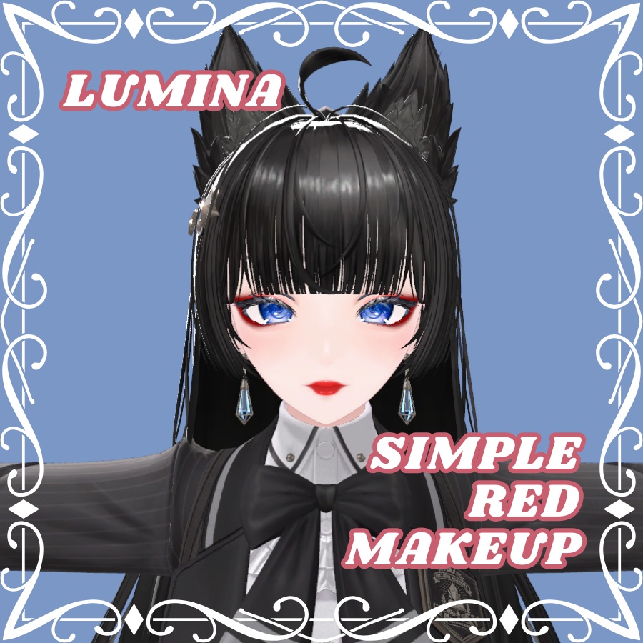 [Lumina] Simple Red Makeup