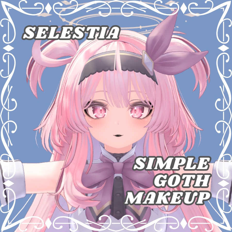 [Selestia] Simple Goth Makeup