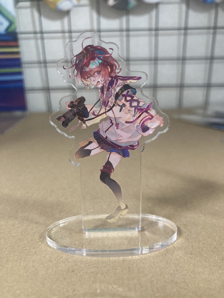 アクリルスタンド　こむらさきももか　煌玉異感 -Chaos Luminous-