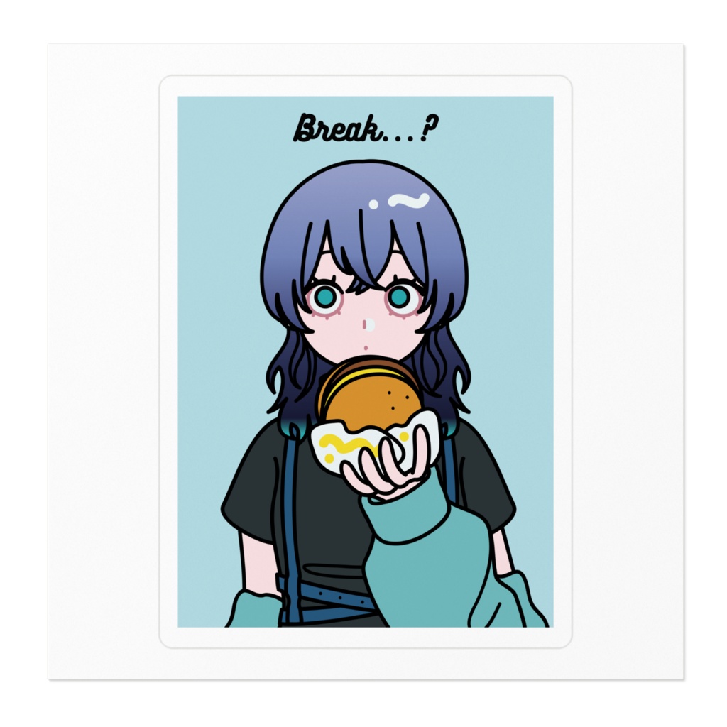 【ステッカー】夜澄さにも POP