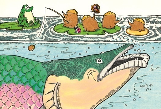 ポストカードどんぐり