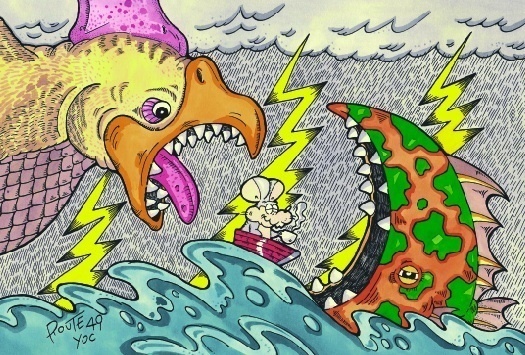 ポストカード嵐