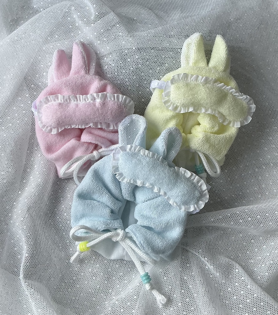 【ぱぺ、10-12cm】ぎゅっとおねむずきん