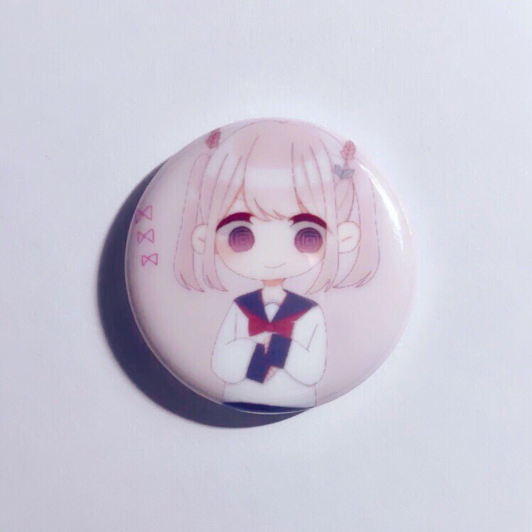 こむぎ缶バッジ　B
