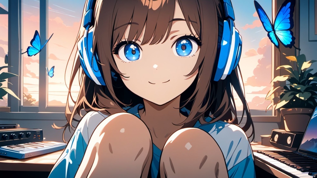 【フリーBGM】Cotton Candy Skies｜Butterfly Bit Beat