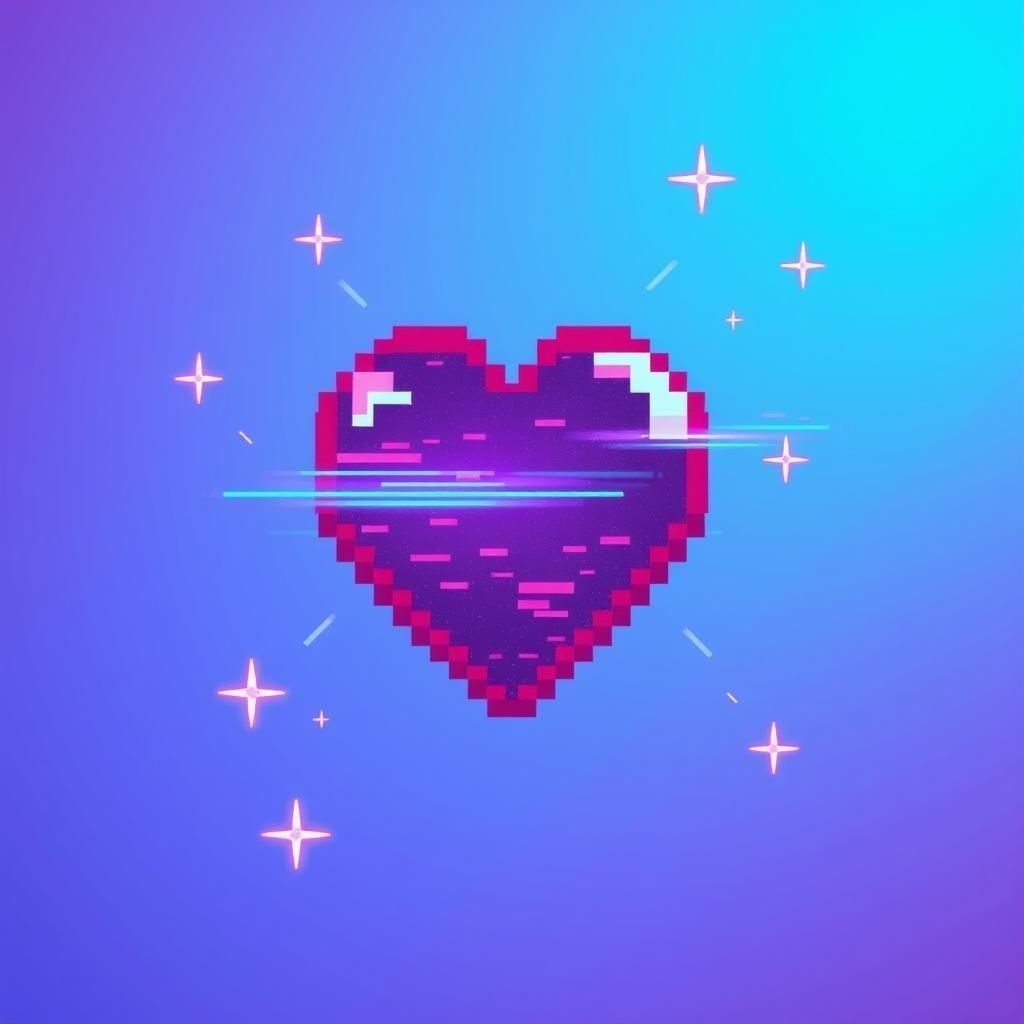 【フリーBGM】Glitch in My Heart|Butterfly Bit Beat