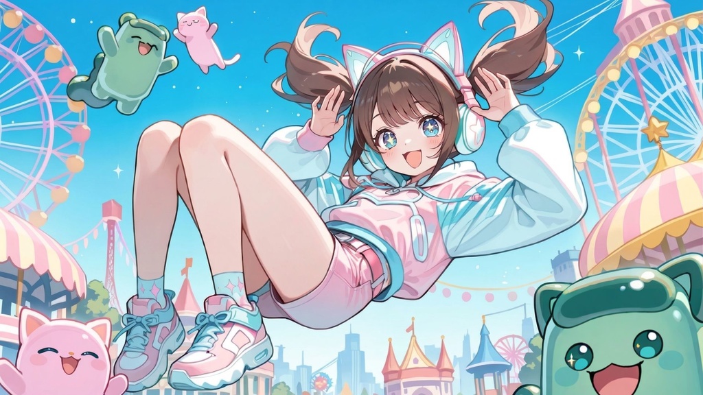 【フリーBGM】Gummy Dream Sprint｜Butterfly Bit Beat