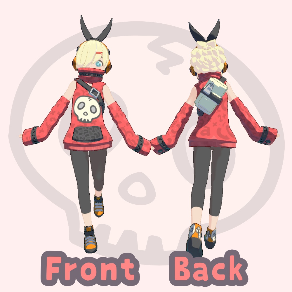 Due(ドゥ―エ)-VRChat向けオリジナル3Dモデル