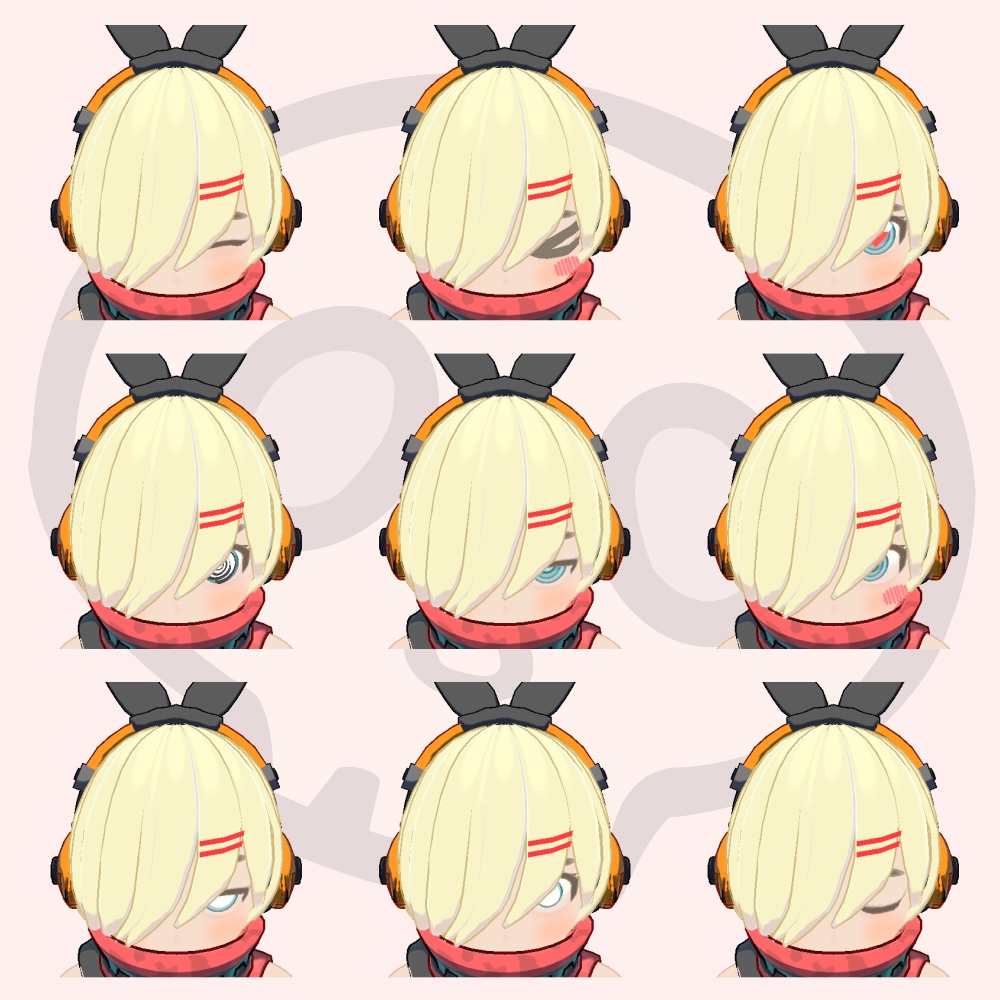 Due(ドゥ―エ)-VRChat向けオリジナル3Dモデル