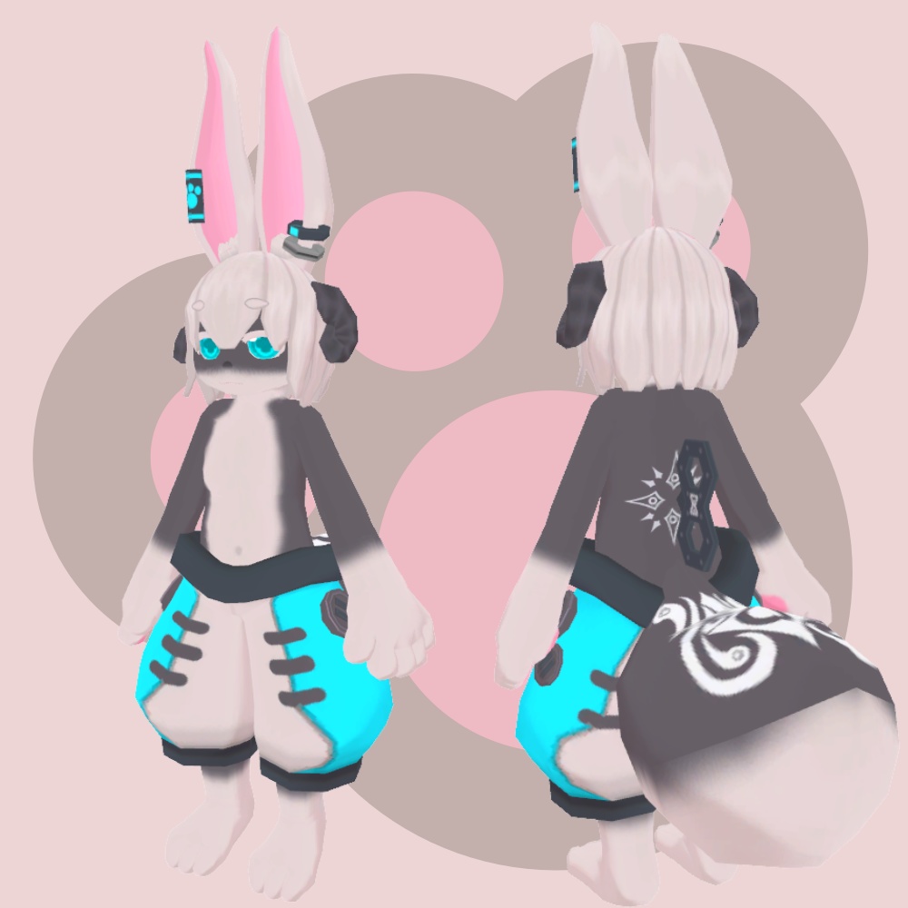 Fem(フェム)-Quest対応VRChat向けオリジナル3Dモデル